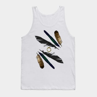 feathers with a ring Tank Top